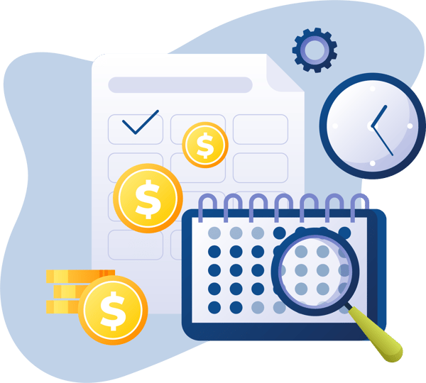 proactively manage spend graphic